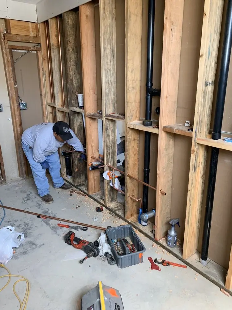 Commercial rough-in plumbing for Gas Line Repair in Bensville
